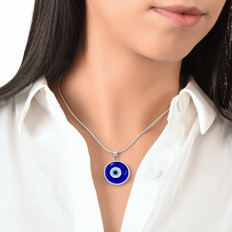 "Protect & Shine: Evil Eye🧿Bracelet Pendant"